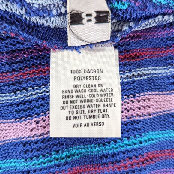 VTG Neiman Marcus Castleberry Knit Sweater 8 Preppy Countryside Retro Glam - Picture 10 of 10